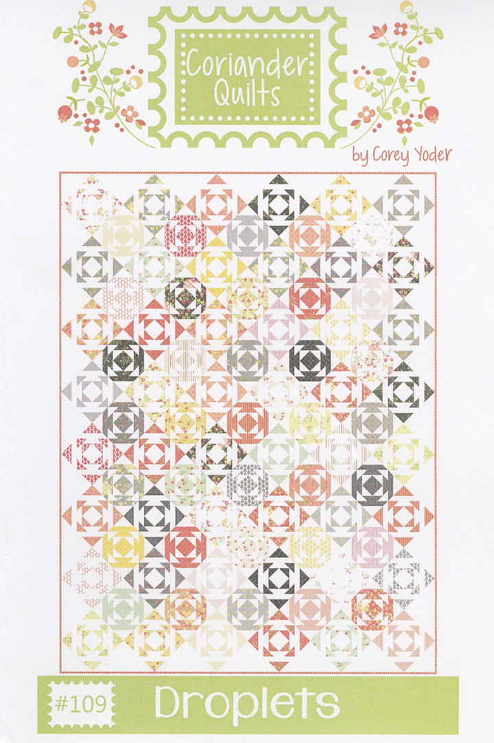 Droplets Quilt Pattern (1625805258797)