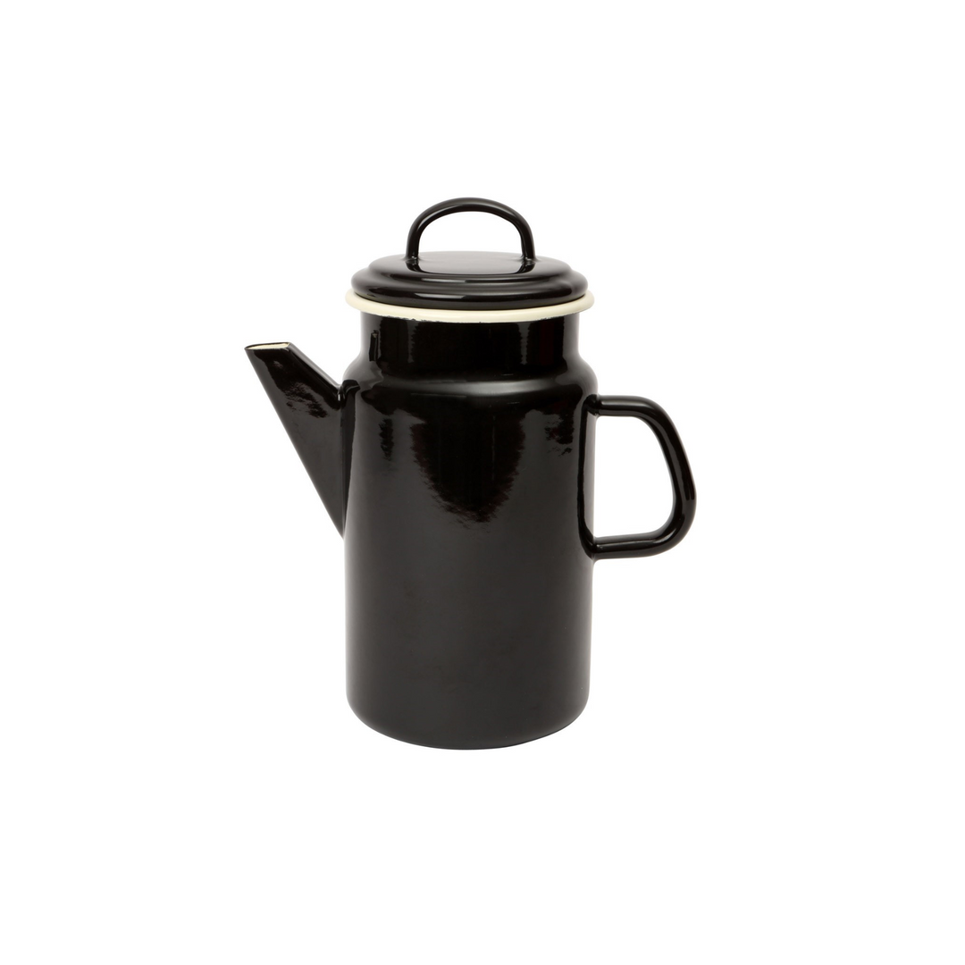 Dexam Vintage Style Enamelware Coffee Pot Black (1508409540653)