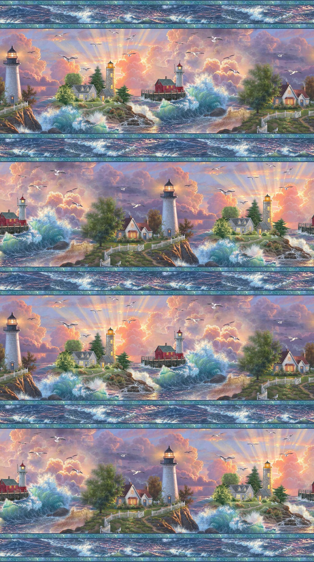 Safe Harbour Border Print Multi