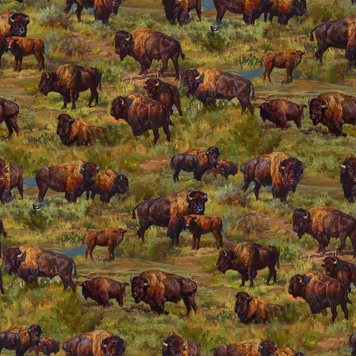NatureScapes Home on the Range Buffalo Green
