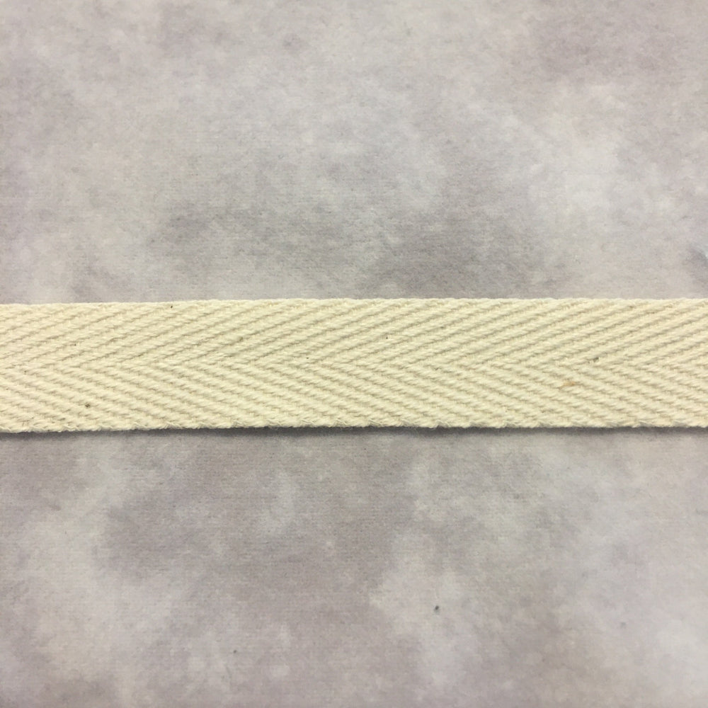 ⅝in. Twill Tape Heavyweight Natural (4900890214445)