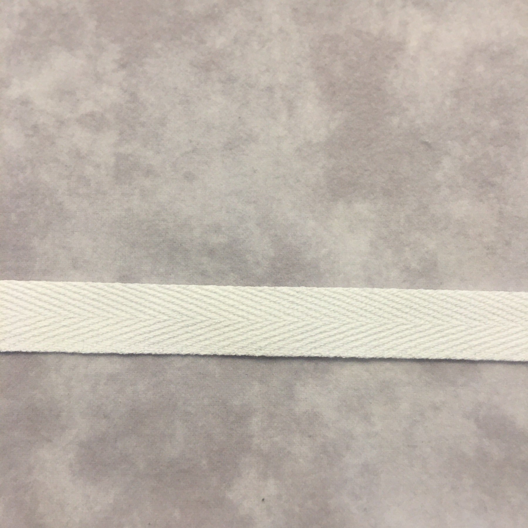 ⅝in. Twill Tape Heavyweight White (4900966072365)