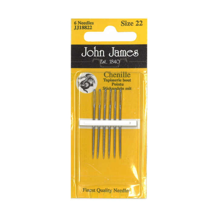 Chenille Embroidery Needles 6ct (4087378542637)