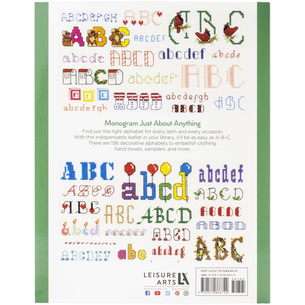 136 Alphabet Charts (Softcover) (5028432085037)