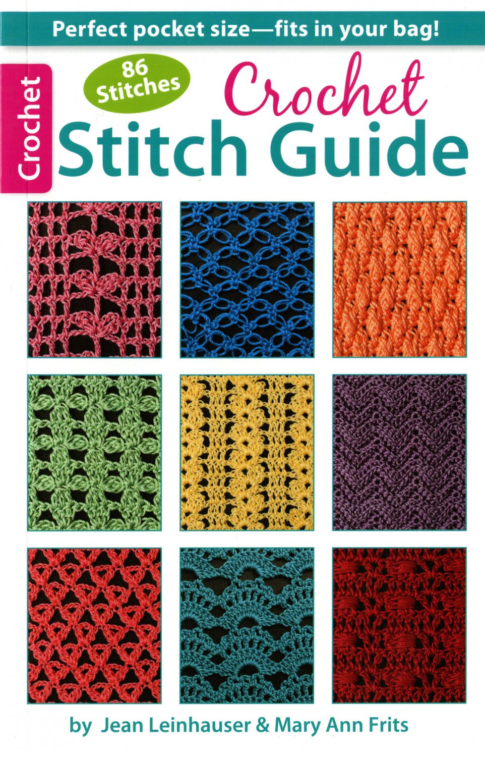 86 Stitches Crochet Stitch Guide book by Rita Weiss and Jean Leinhauser (577733984301)