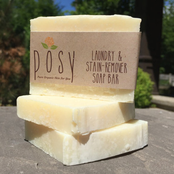 POSY Organics Laundry and Stain Remover Soap Bar (417189789736)