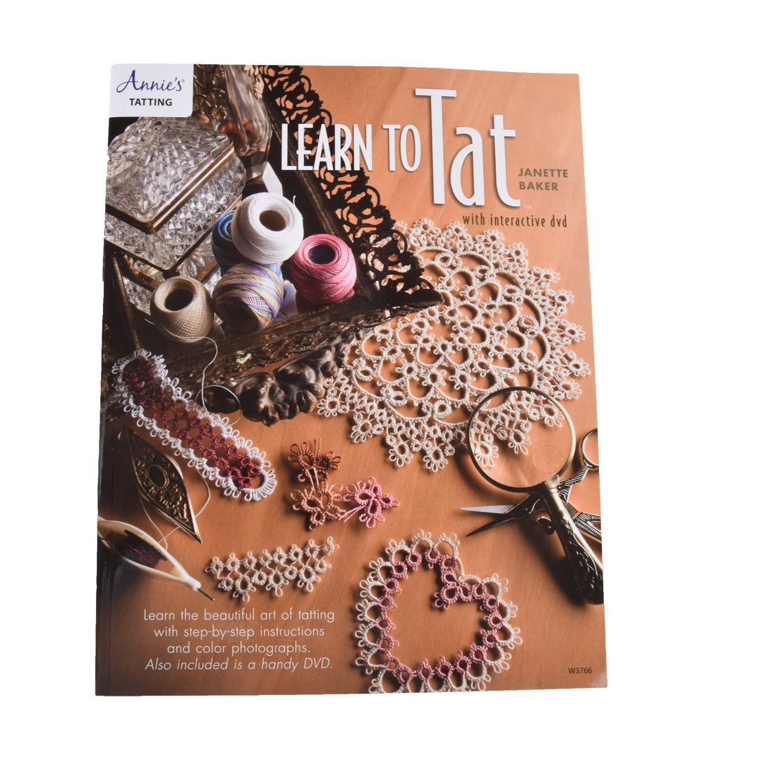 Learn To Tat Book w/ DVD (Softcover) (408997724200)