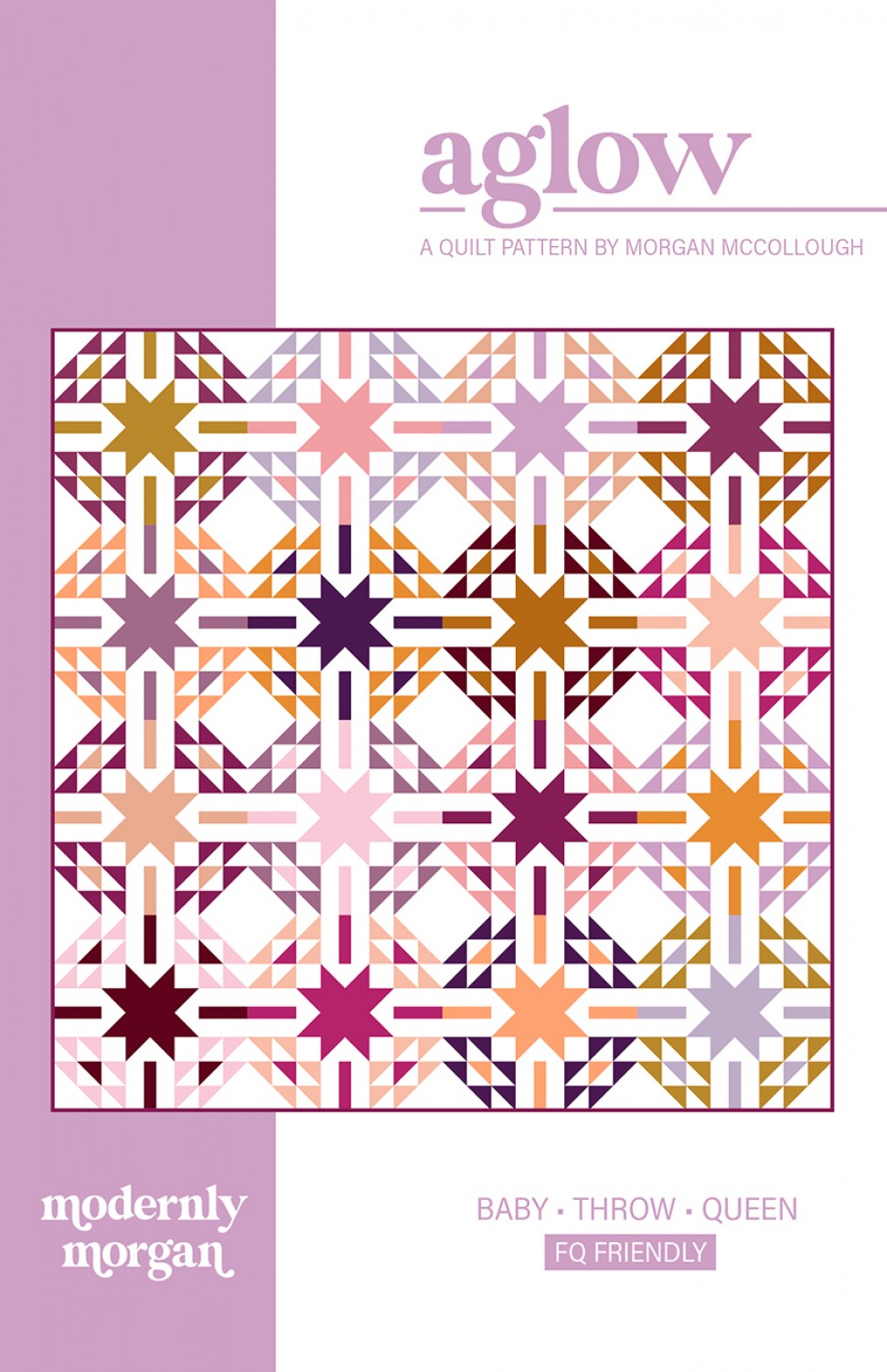 Modernly Morgan Aglow Quilt Pattern