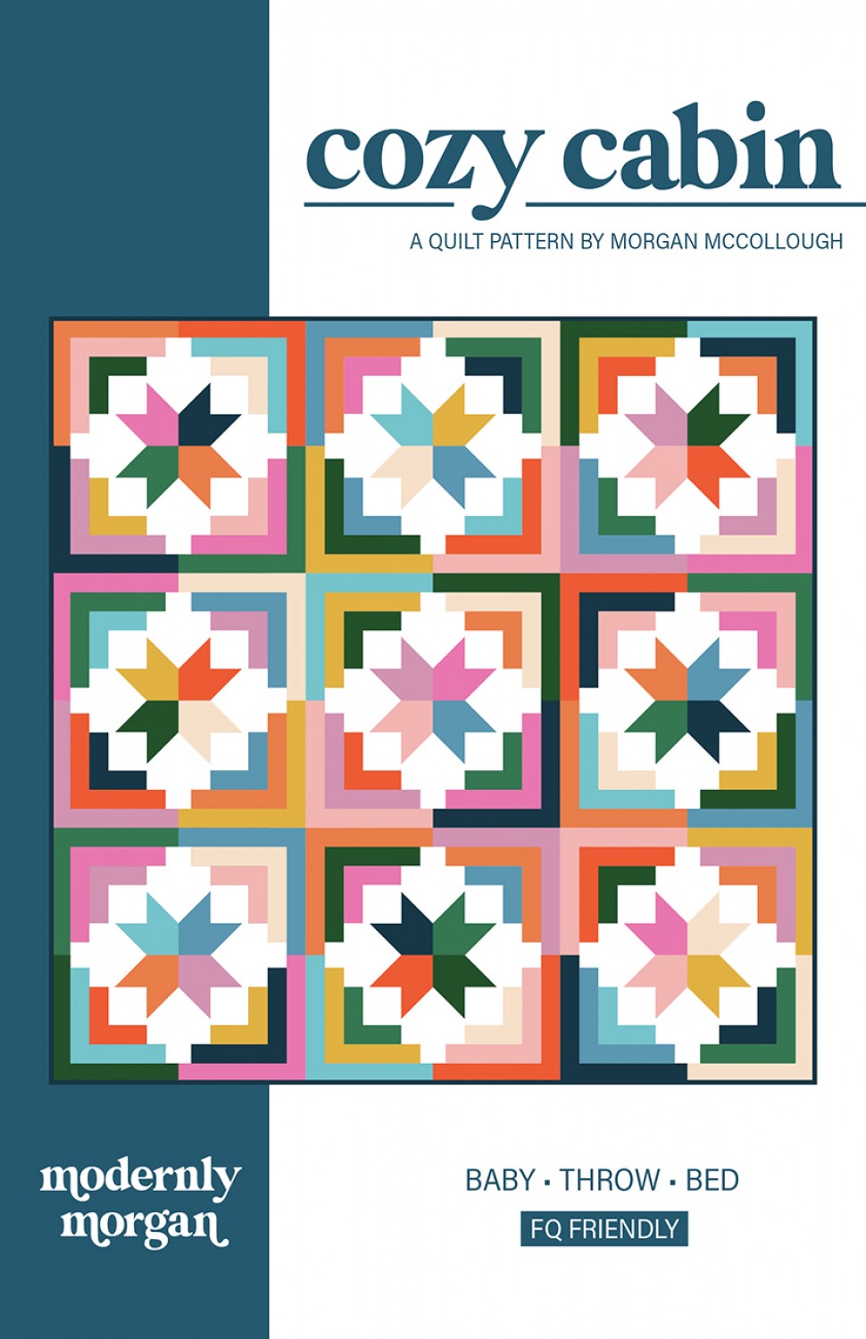 Modernly Morgan Cozy Cabin Quilt Pattern