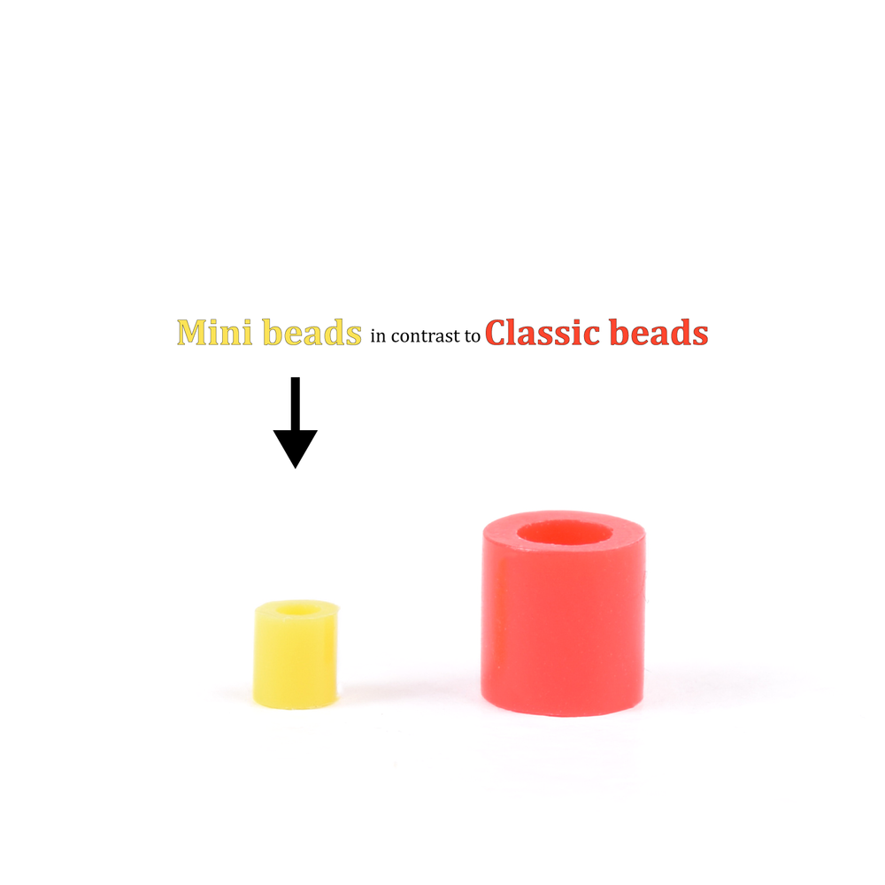 Perler Mini Beads 2000ct Lt Pink (5015789174829)