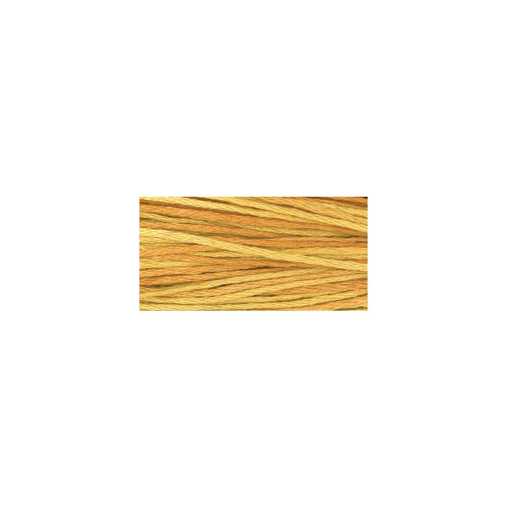 Weeks Dye Works Over Dyed 6-Strand Embroidery Floss 1224 Amber (5247643451557)