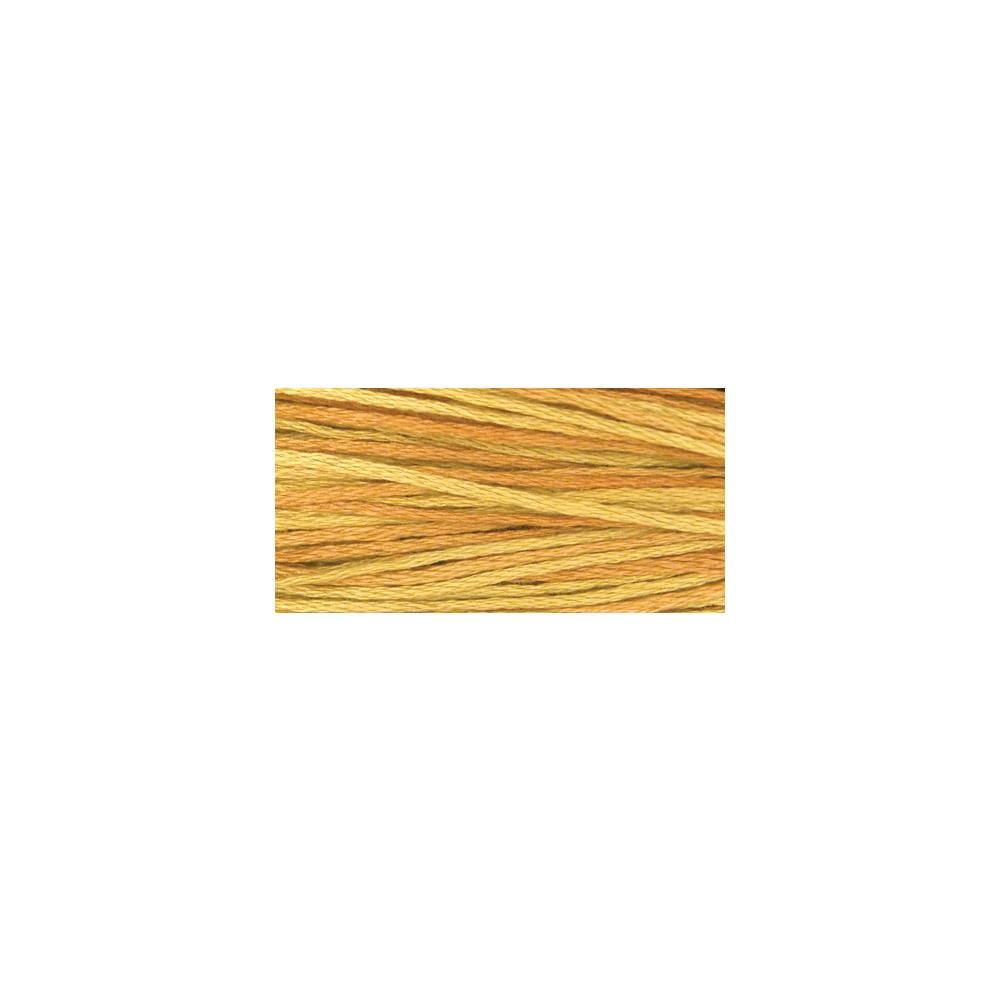 Weeks Dye Works 6-Strand Over-Dyed Embroidery Floss 1224 Amber