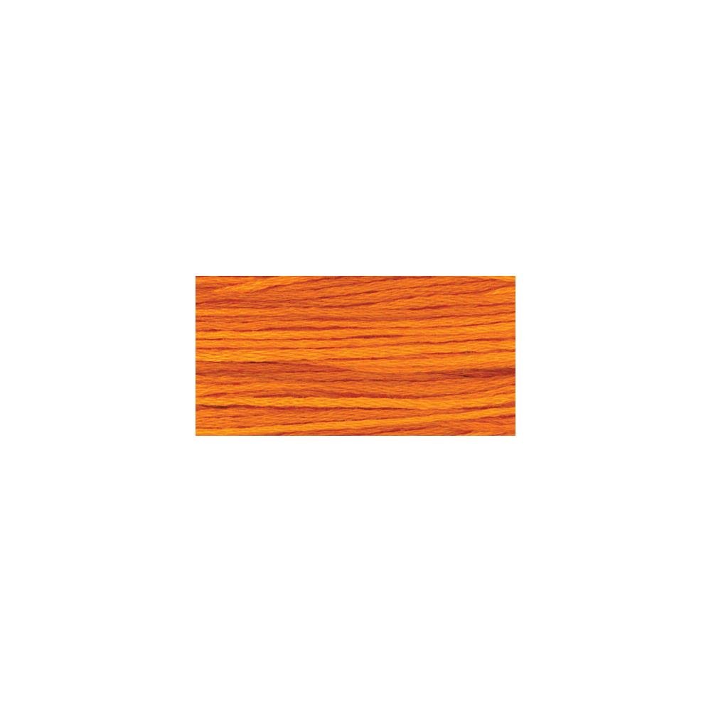 Weeks Dye Works 6-Strand Over-Dyed Embroidery Floss 2228 Pumpkin