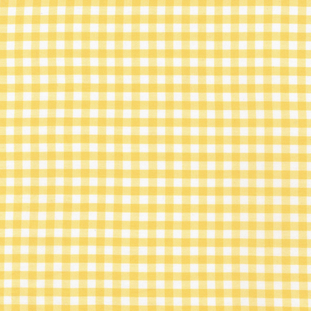 Robert Kaufman Carolina ¼in. Gingham Yellow Fabric for Quilting and Apparel (5035947360301)