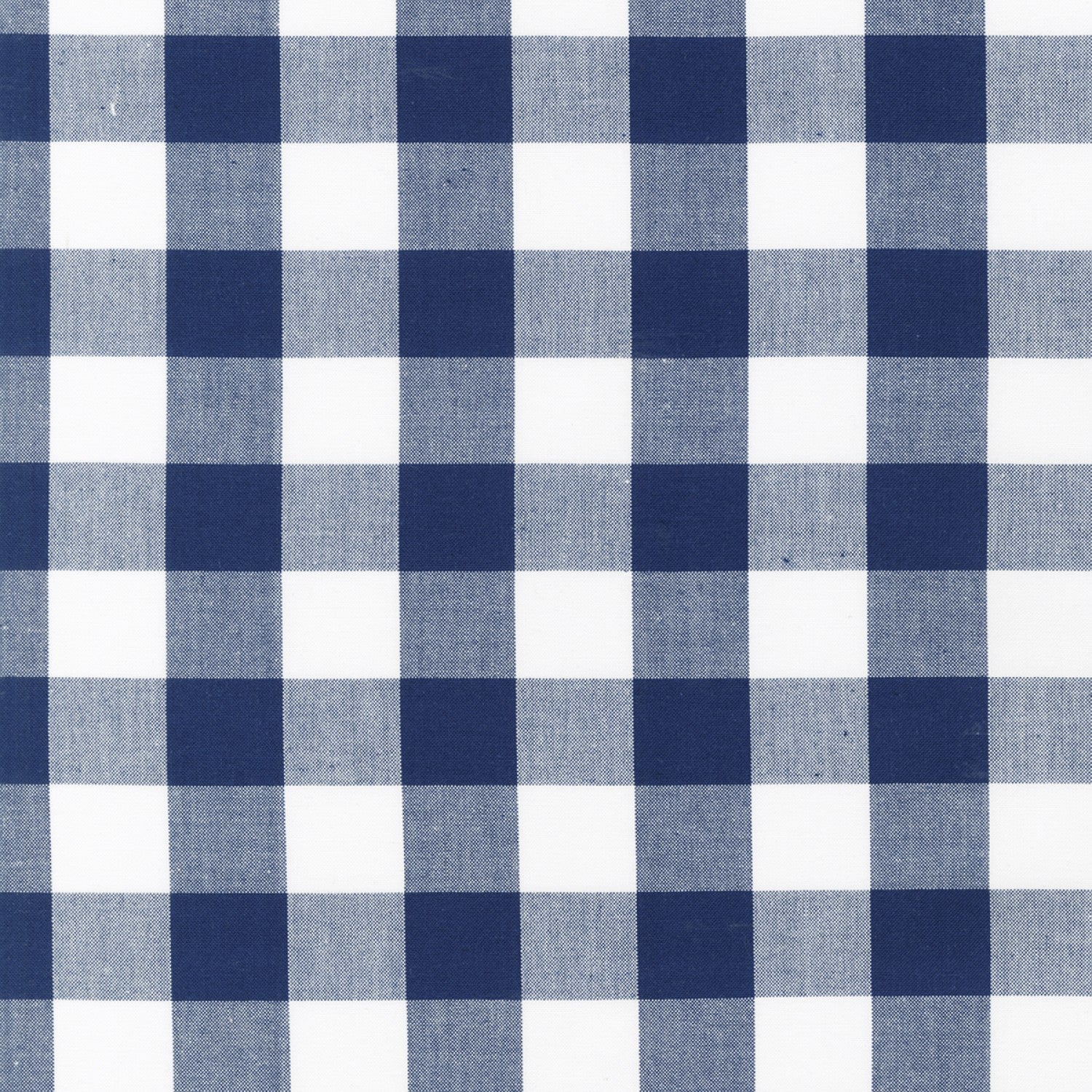 Robert Kaufman Carolina 1in. Gingham Navy Fabric for Quilting and Apparel (4885673672749)