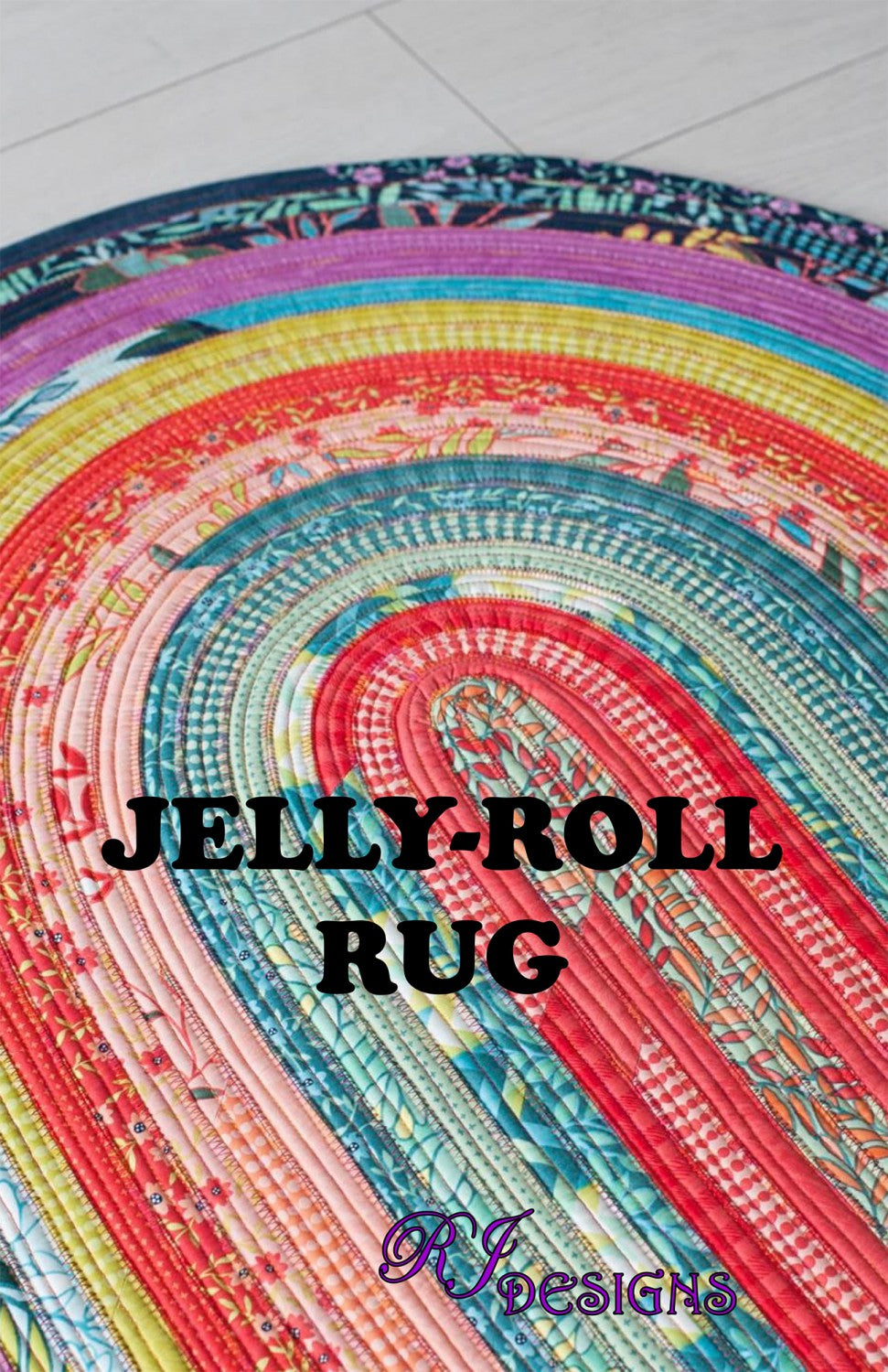 Jelly Roll Rug Pattern (578843836461)