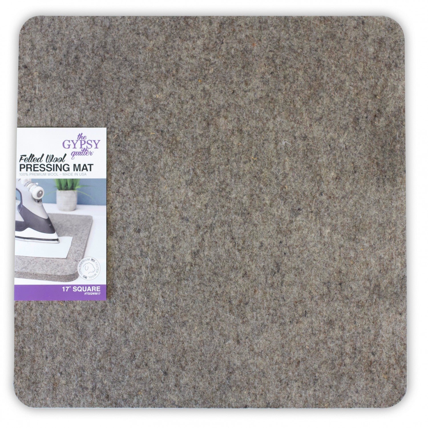 17in. Square Wool Pressing Mat (704808976429)