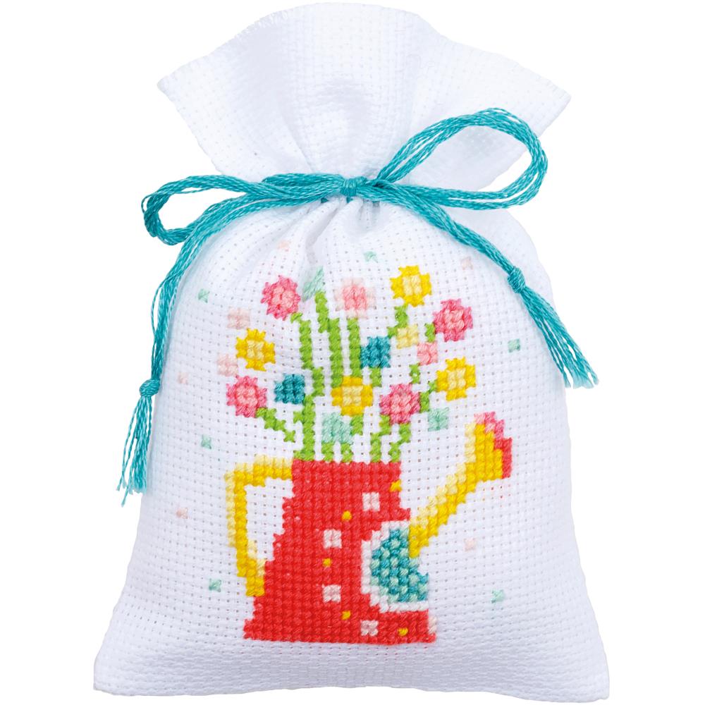 Spring On Sachet Bags Counted Cross Stitch Kit (5024943046701)