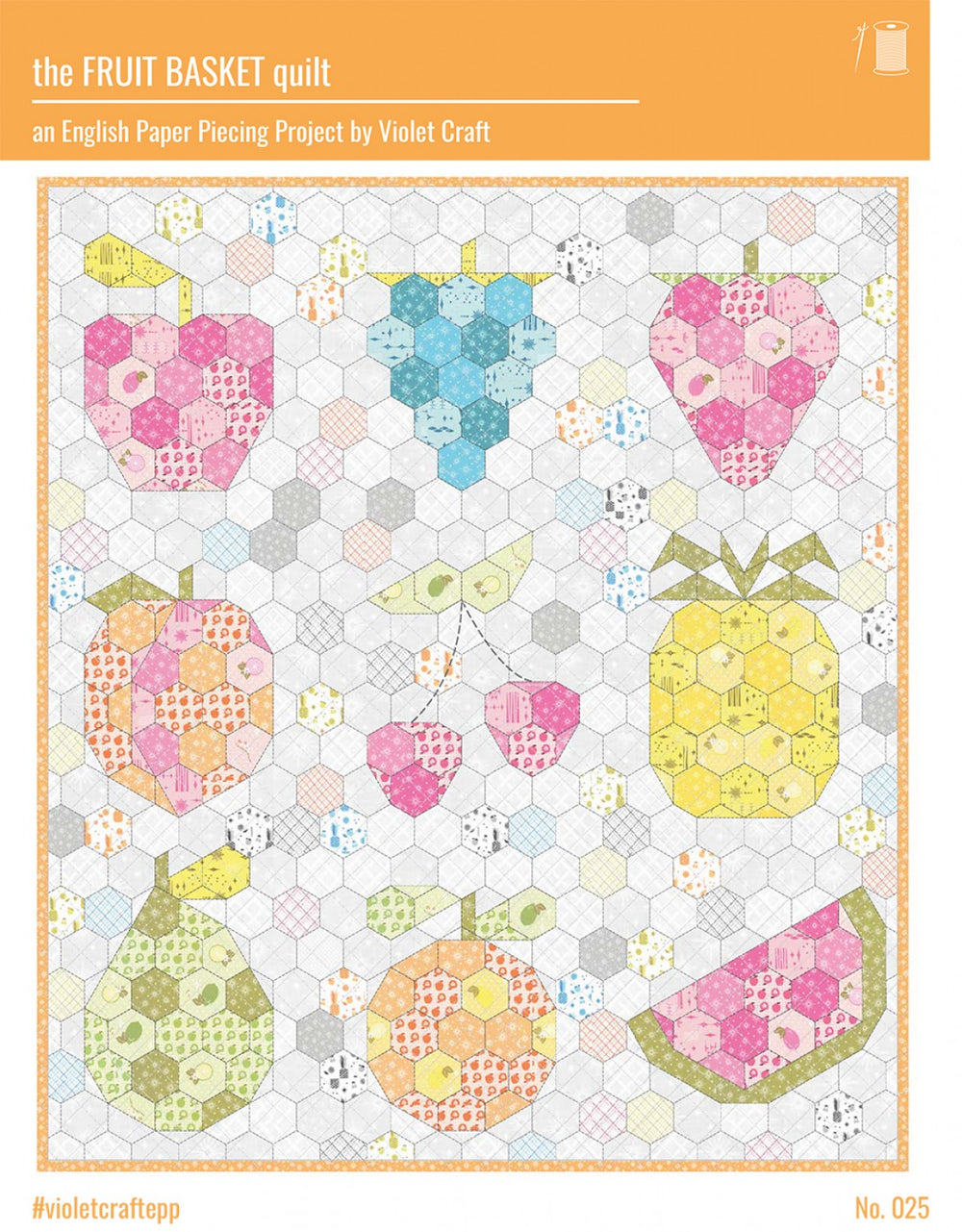 The Fruit Basket EPP Quilt Pattern (4345604735021)