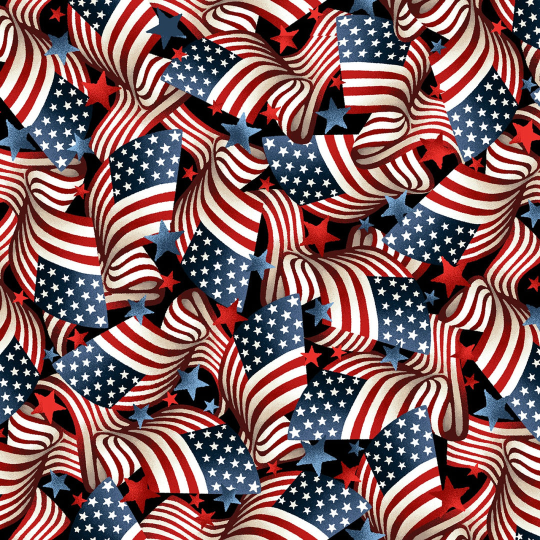American Muscle Patriotic Flag (5445001674917)